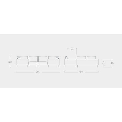 Renfrew U Shaped Sectional