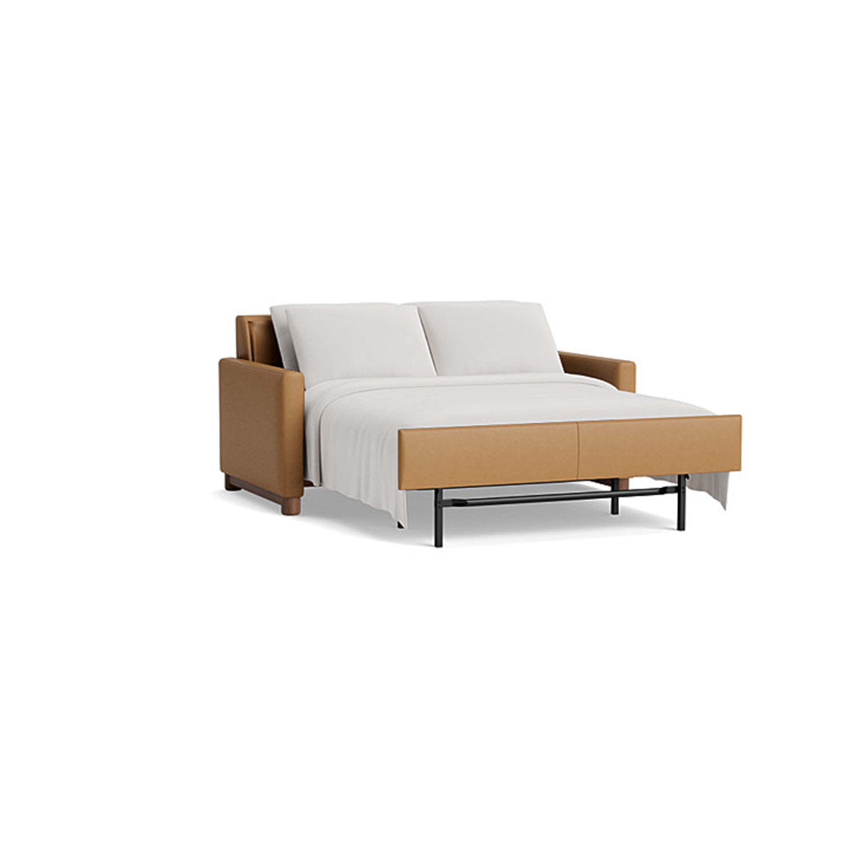 Reve Leather Sofa Bed (71")