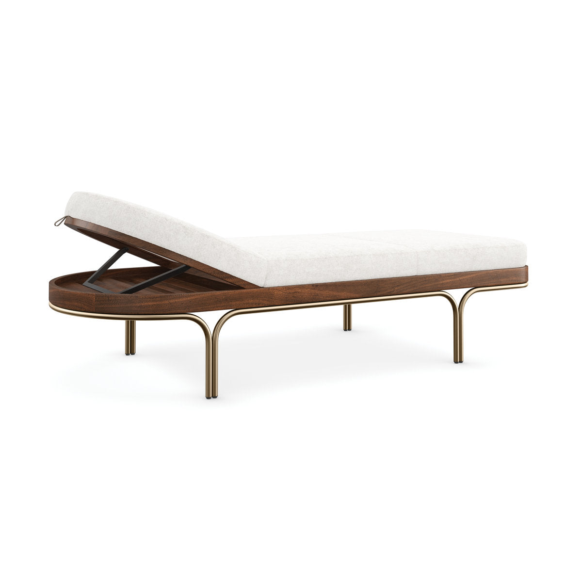 Caracole Rhythm Upholstered Chaise Lounge