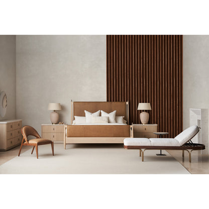 Caracole Rhythm Upholstered Chaise Lounge