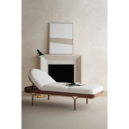 Caracole Rhythm Upholstered Chaise Lounge