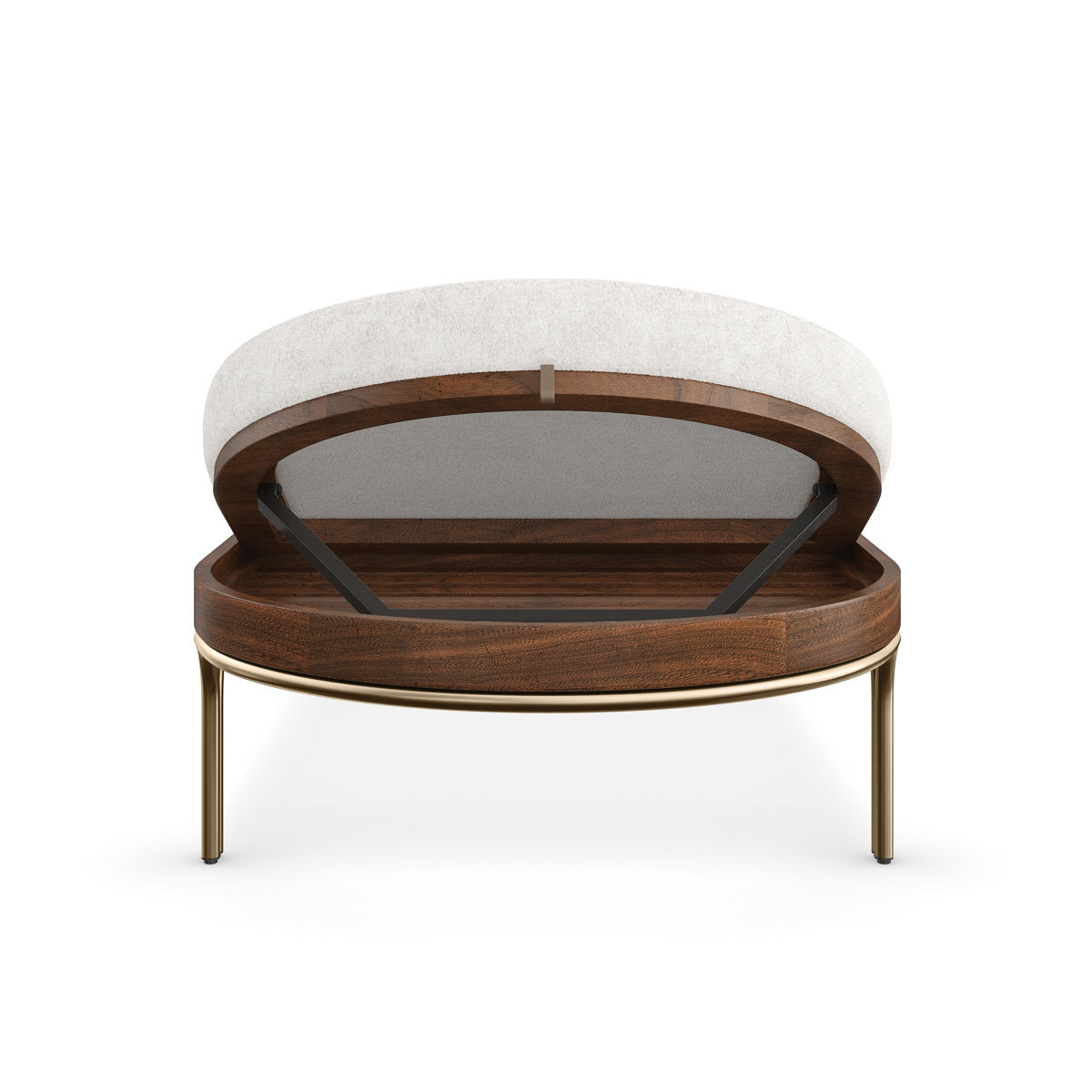 Caracole Rhythm Upholstered Chaise Lounge