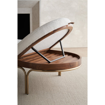 Caracole Rhythm Upholstered Chaise Lounge