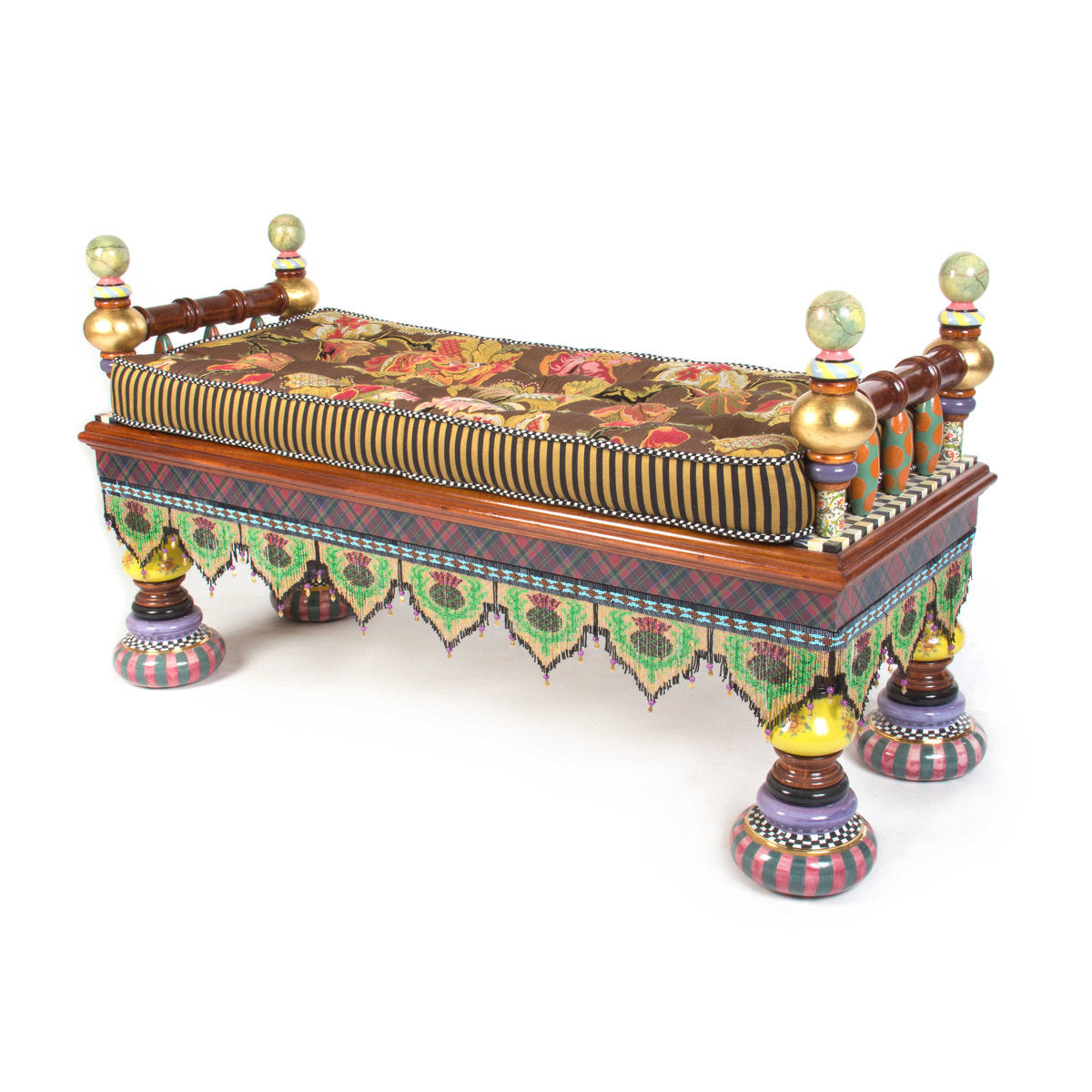 Mackenzie Childs Ridiculous Bench