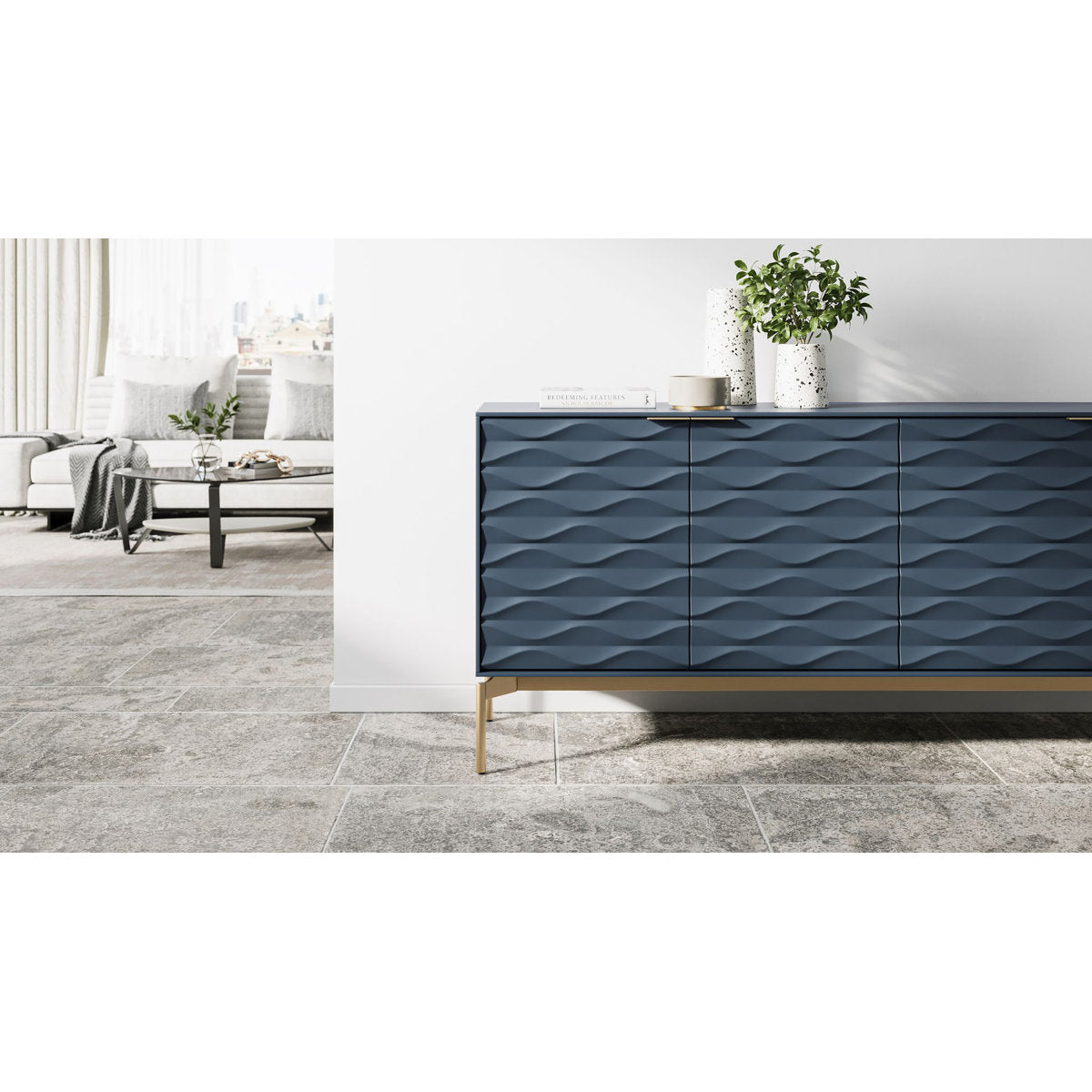 Ripple 79.5'' W Sideboard