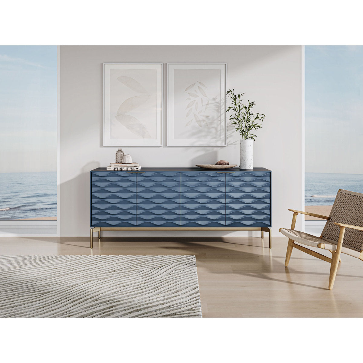 Ripple 79.5'' W Sideboard