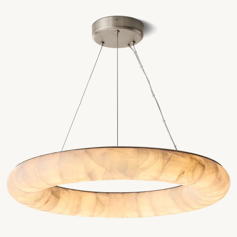 Rivage Lisse Round Chandelier 31"