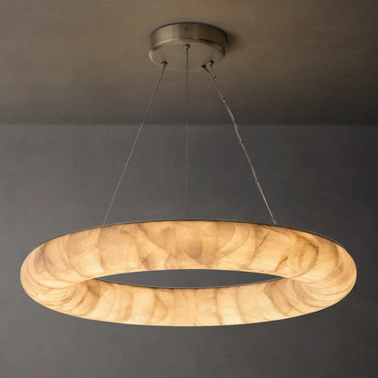 Rivage Lisse Round Chandelier 31"