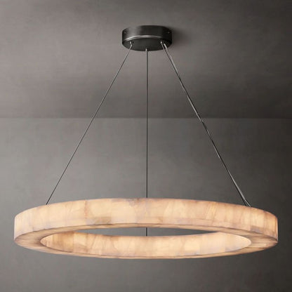 Rivage Calcite Round Chandelier