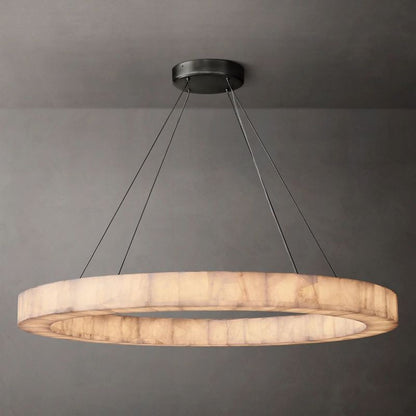 Rivage Calcite Round Chandelier