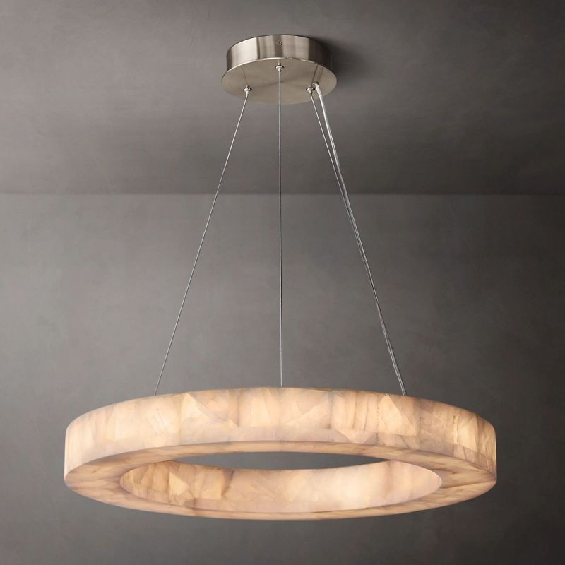 Rivage Calcite Round Chandelier