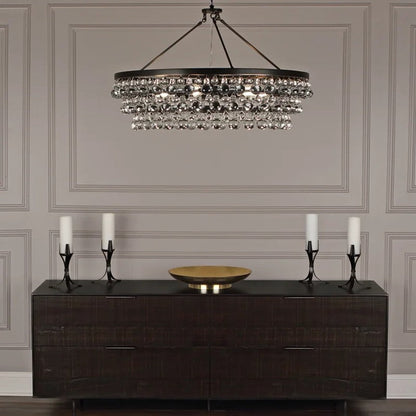 Robert Abbey Bling Round Chandelier 35"