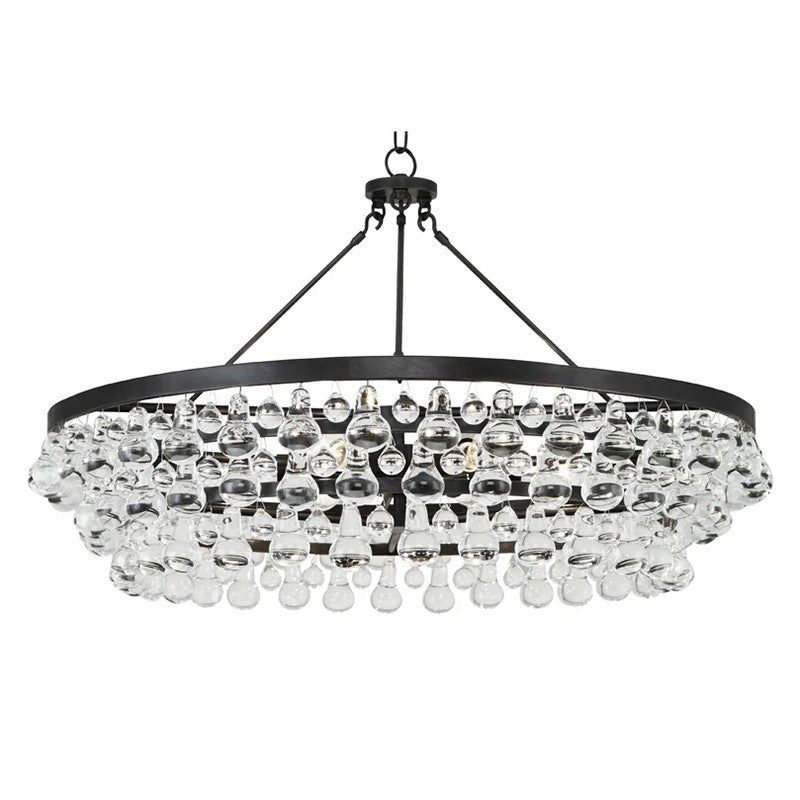 Robert Abbey Bling Round Chandelier 35"