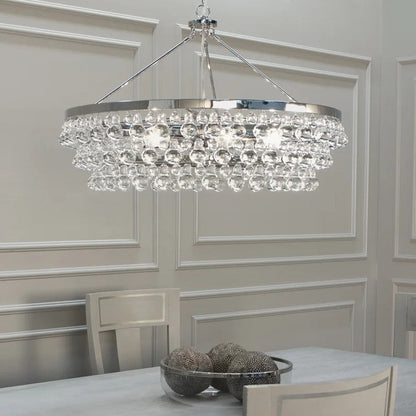 Robert Abbey Bling Round Chandelier 35"