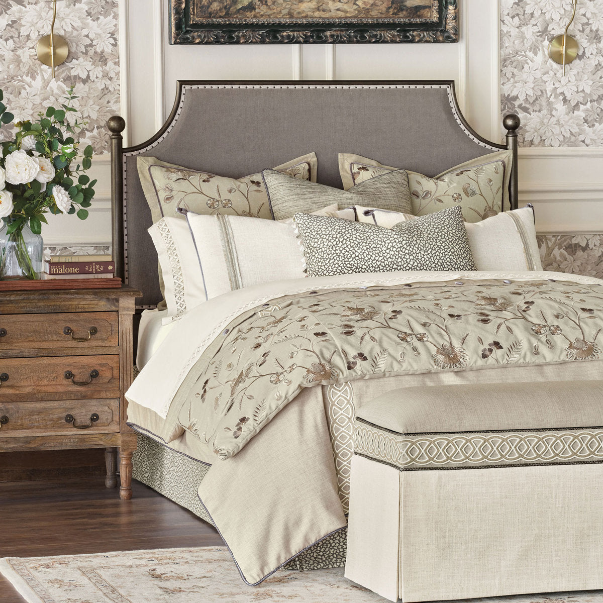 Rosecliff Upholstered Storage Bench