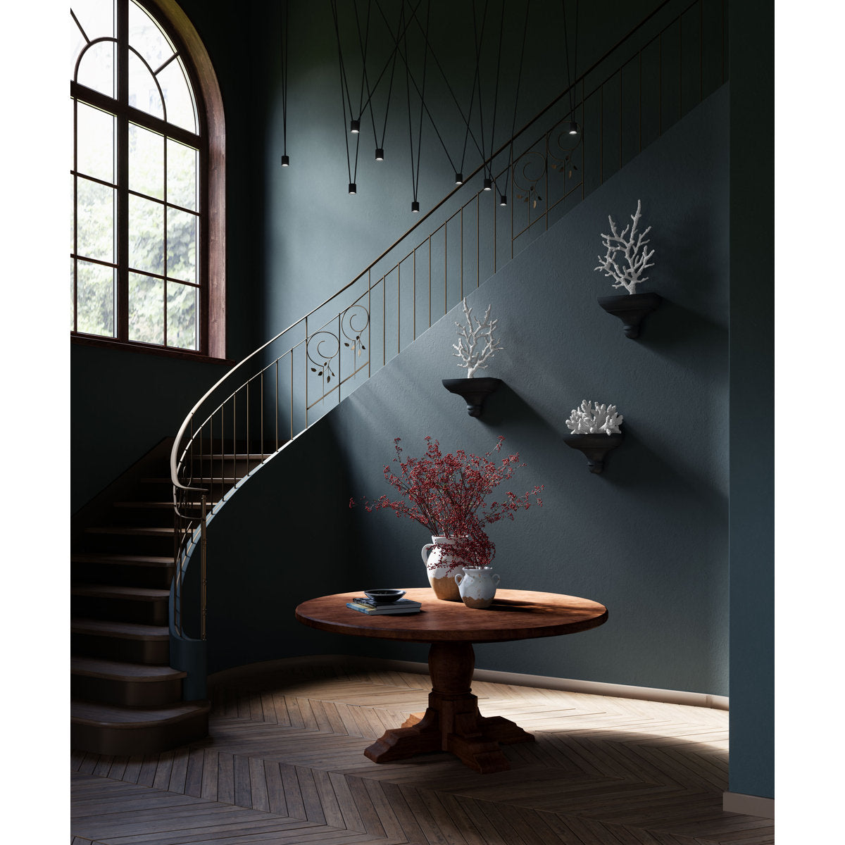 Michel Ferrand Pedestal Dining Table