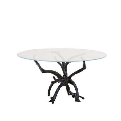 Round Glass Dining Table