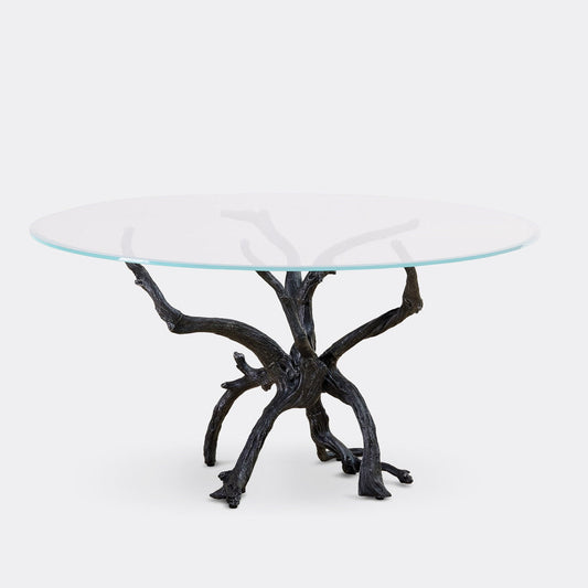 Round Glass Dining Table