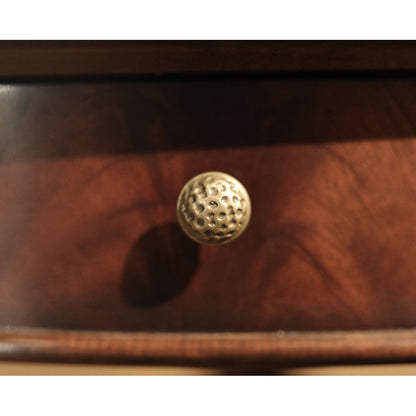 Round Mahogany Wood Dining Table