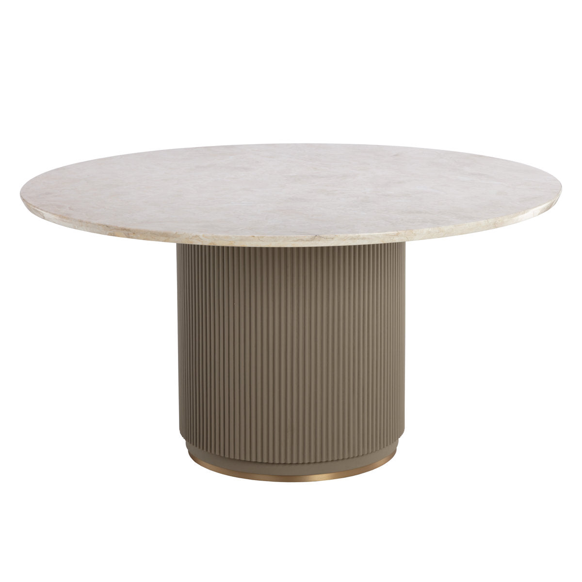 Round Marble Dining Table