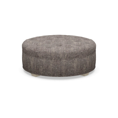 Paul Robert 20 H X 48 W Tufted Round Cocktail Ottoman