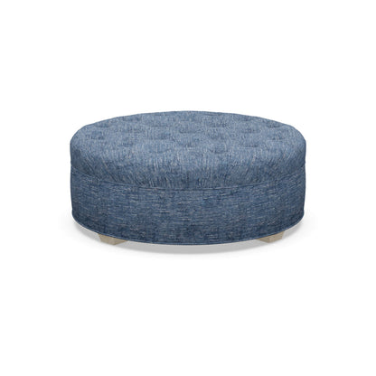 Paul Robert 20 H X 48 W Tufted Round Cocktail Ottoman
