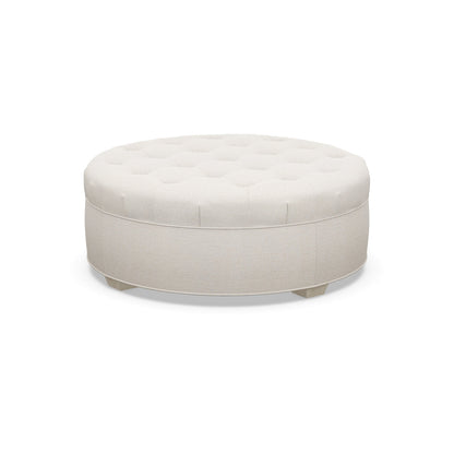 Paul Robert 20 H X 48 W Tufted Round Cocktail Ottoman