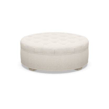 Paul Robert 20 H X 48 W Tufted Round Cocktail Ottoman