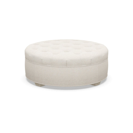 Paul Robert 20 H X 48 W Tufted Round Cocktail Ottoman