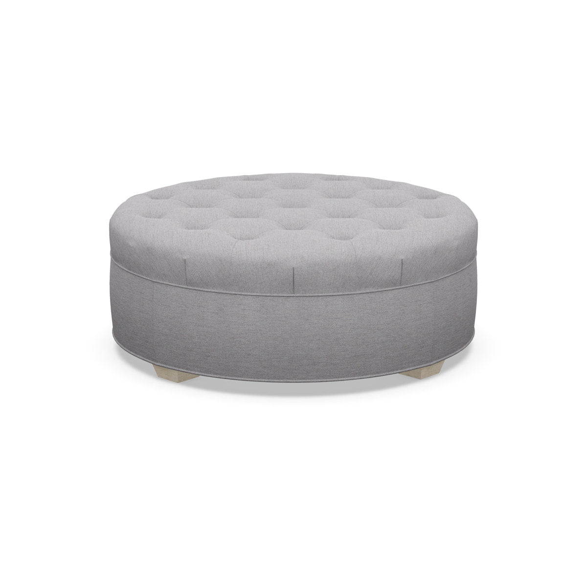 Paul Robert 20 H X 48 W Tufted Round Cocktail Ottoman