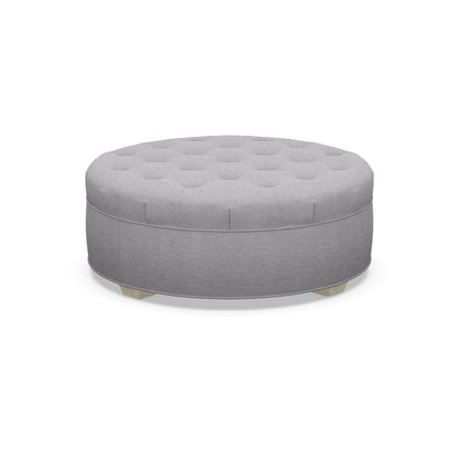 Paul Robert 20 H X 48 W Tufted Round Cocktail Ottoman