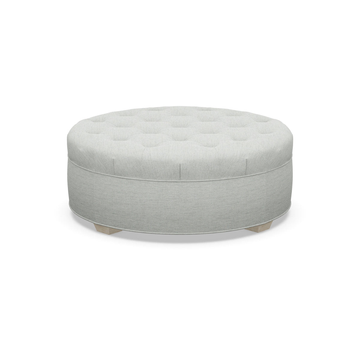 Paul Robert 20 H X 48 W Tufted Round Cocktail Ottoman