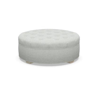 Paul Robert 20 H X 48 W Tufted Round Cocktail Ottoman