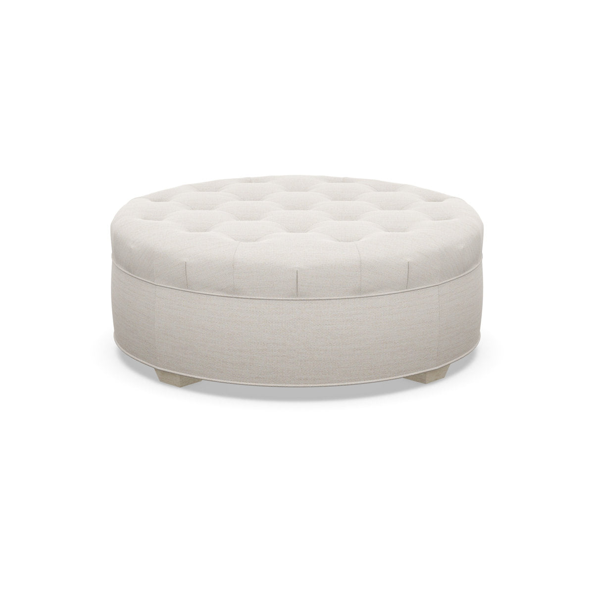 Paul Robert 20 H X 48 W Tufted Round Cocktail Ottoman