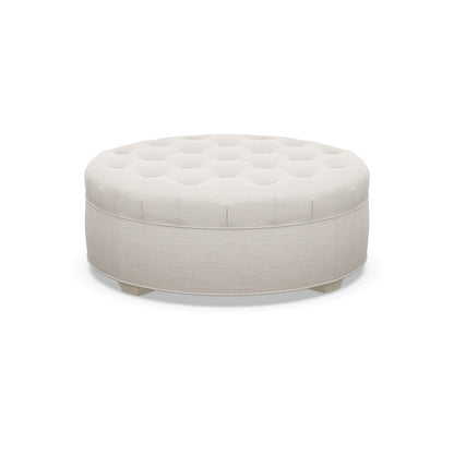Paul Robert 20 H X 48 W Tufted Round Cocktail Ottoman