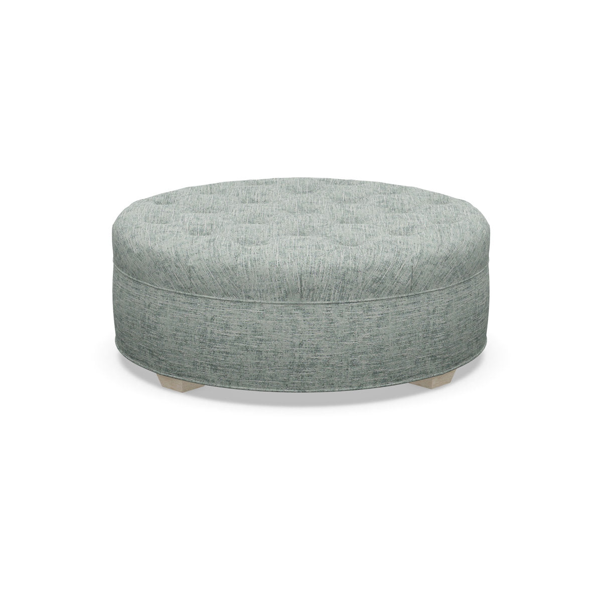 Paul Robert 20 H X 48 W Tufted Round Cocktail Ottoman