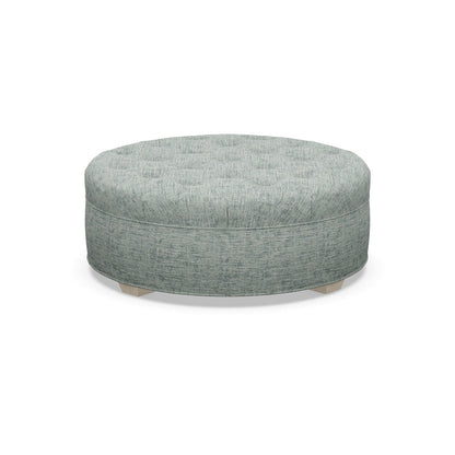 Paul Robert 20 H X 48 W Tufted Round Cocktail Ottoman