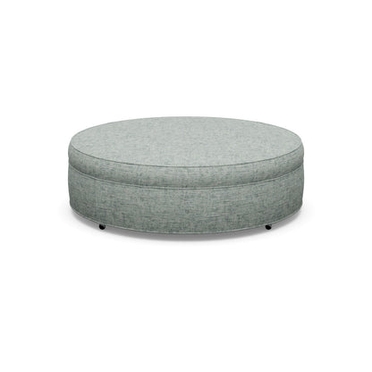 Paul Robert 60 Wide Round Cocktail Ottoman