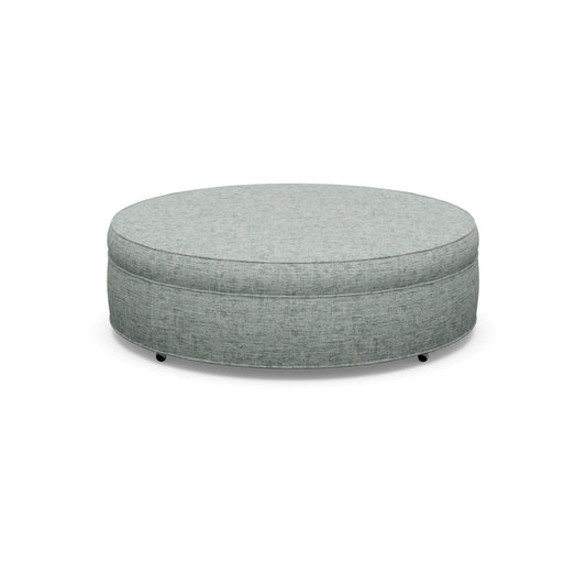 Paul Robert 60 Wide Round Cocktail Ottoman