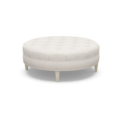 Paul Robert 19 H X 48 W Tufted Round Cocktail Ottoman