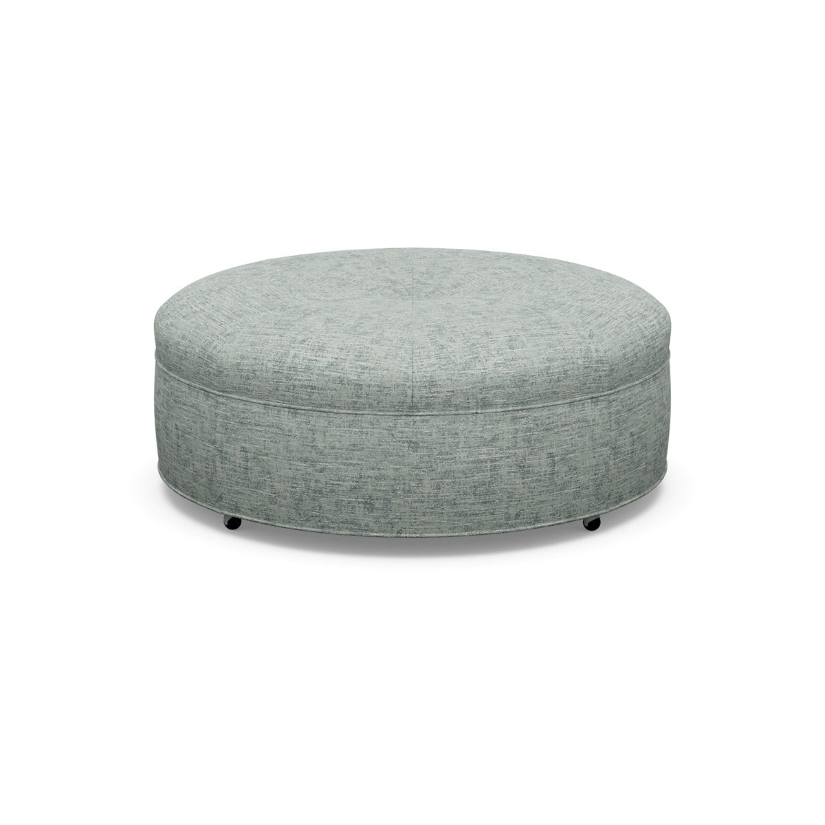 Paul Robert 54 Wide Round Cocktail Ottoman