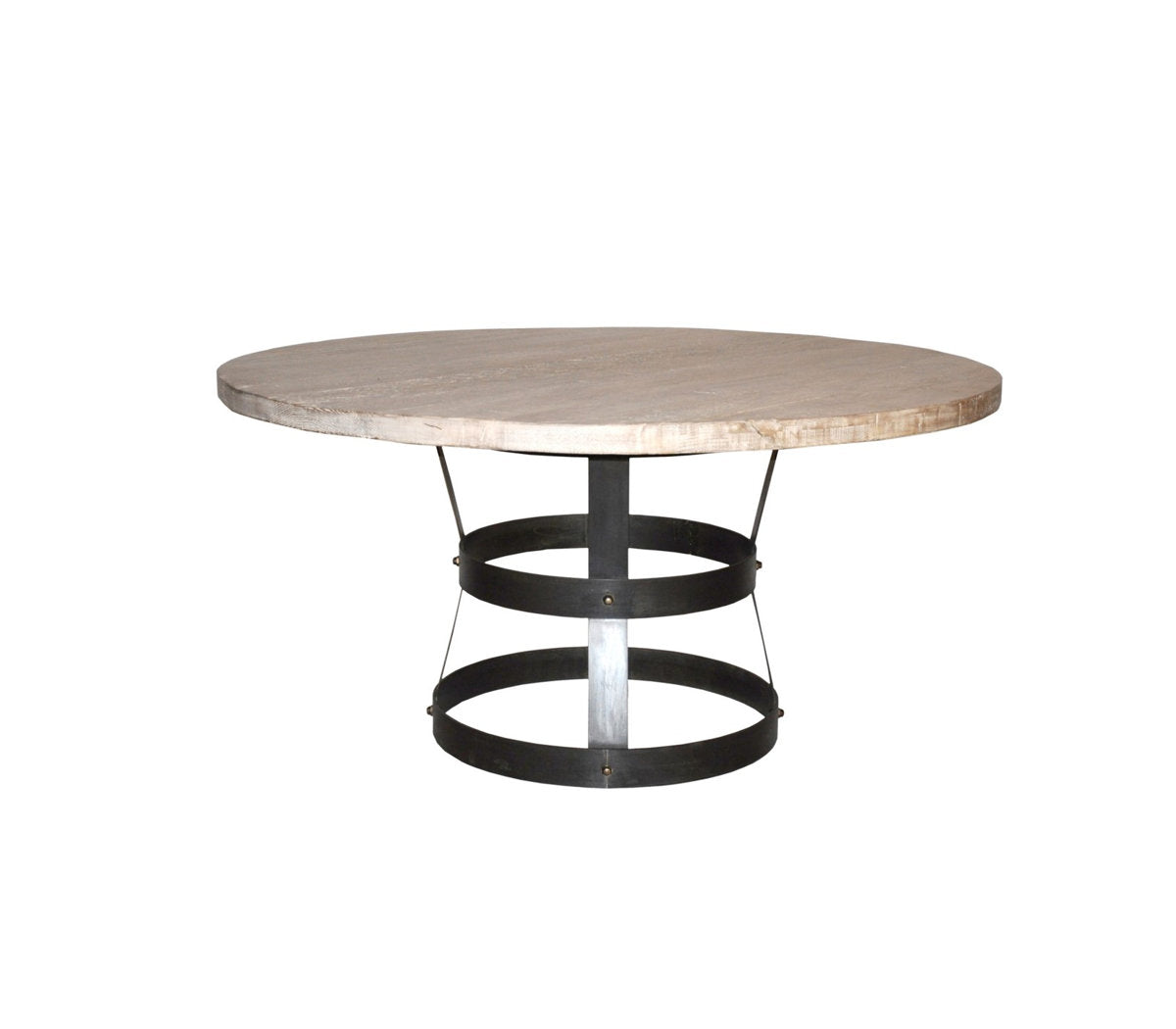 Round Solid Wood Dining Table
