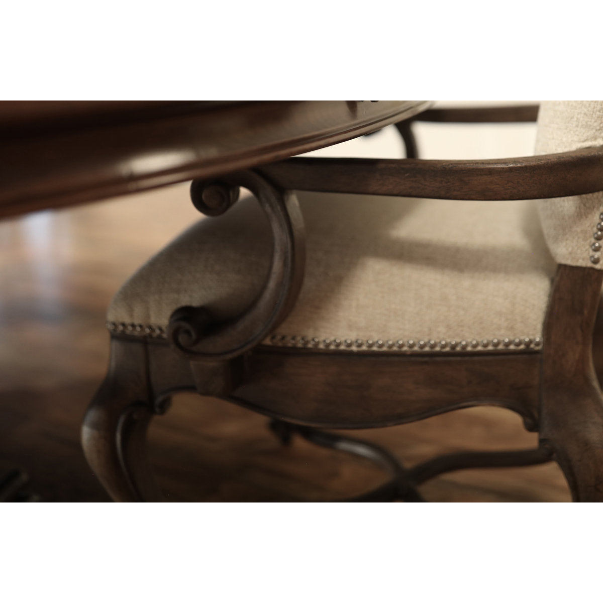 Round Solid Wood Dining Table
