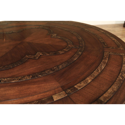 Round Solid Wood Dining Table