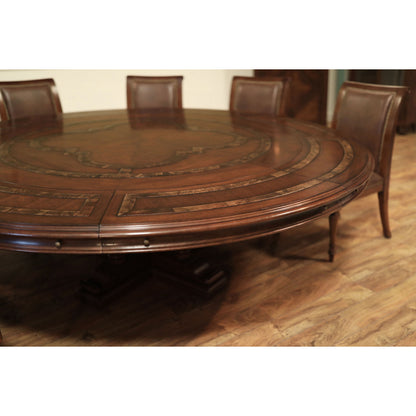 Round Solid Wood Dining Table