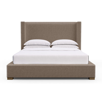 Roxborough Upholstered Wingback Bed