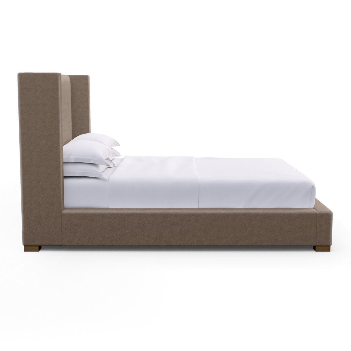 Roxborough Upholstered Wingback Bed