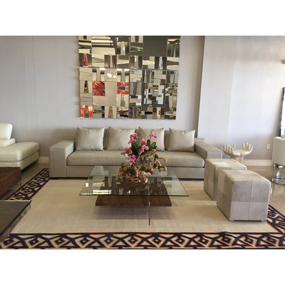 Ruby Glass Coffee Table
