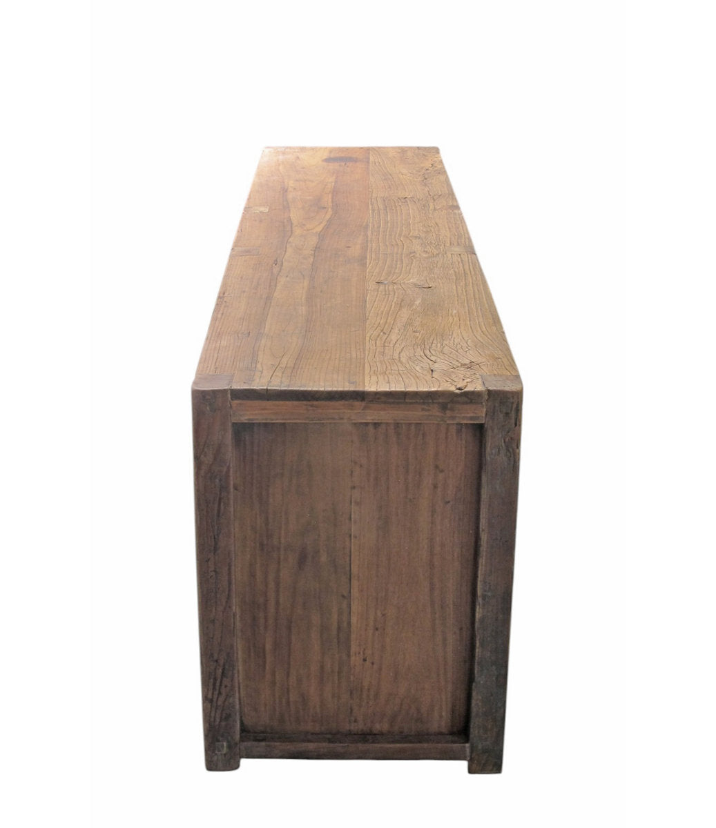 Rustic 17th Century Elm Sideboard