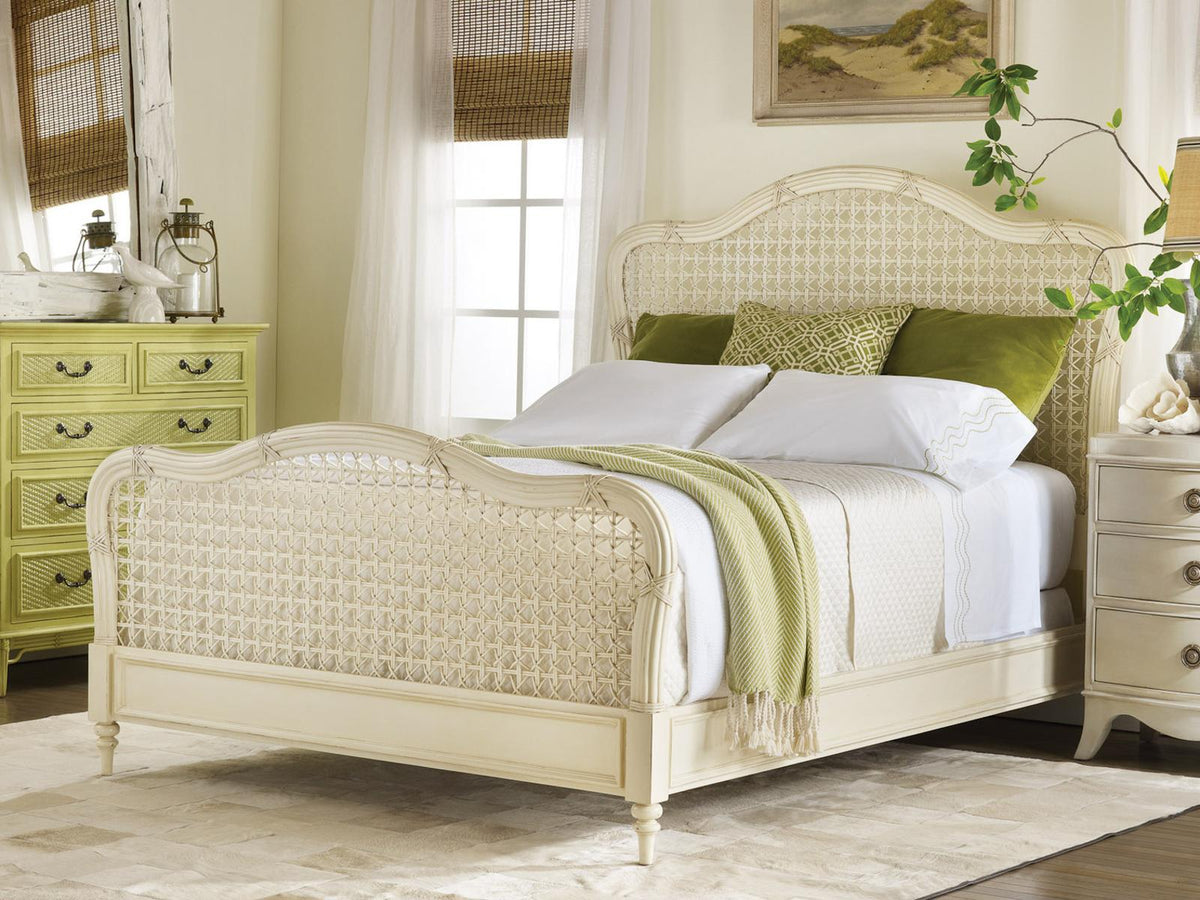 Amelia Island California King Bed Coastal Traditional Wood